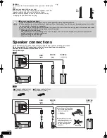 Предварительный просмотр 8 страницы Panasonic SC-BTX75 Operating Instructions Manual