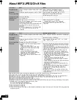 Предварительный просмотр 42 страницы Panasonic SC-BTX75 Operating Instructions Manual