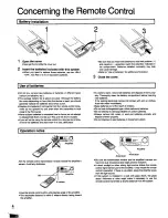 Preview for 4 page of Panasonic SC-CH11 Operating Instructions Manual