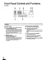 Preview for 9 page of Panasonic SC-CH11 Operating Instructions Manual