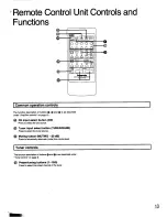 Preview for 12 page of Panasonic SC-CH11 Operating Instructions Manual