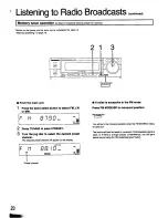 Preview for 19 page of Panasonic SC-CH11 Operating Instructions Manual