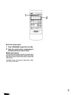 Preview for 20 page of Panasonic SC-CH11 Operating Instructions Manual