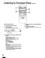 Preview for 25 page of Panasonic SC-CH11 Operating Instructions Manual