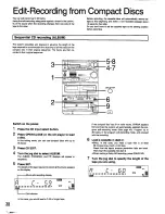 Preview for 36 page of Panasonic SC-CH11 Operating Instructions Manual