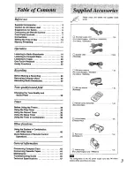 Preview for 3 page of Panasonic SC-CH150 Operating Instructions Manual