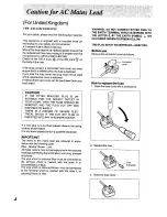 Preview for 4 page of Panasonic SC-CH150 Operating Instructions Manual