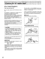 Preview for 4 page of Panasonic SC-CH170 Operating Instructions Manual