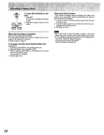 Preview for 24 page of Panasonic SC-CH170 Operating Instructions Manual