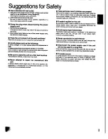 Preview for 3 page of Panasonic SC-CH31 Operating Instructions Manual