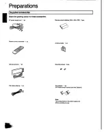 Preview for 4 page of Panasonic SC-CH31 Operating Instructions Manual