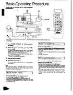 Preview for 16 page of Panasonic SC-CH31 Operating Instructions Manual