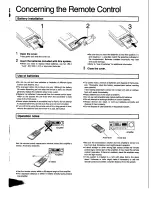 Preview for 4 page of Panasonic SC-CH33 Operating Instructions Manual