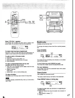 Предварительный просмотр 17 страницы Panasonic SC-CH34 Operating Instructions Manual