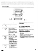 Preview for 23 page of Panasonic SC-CH34 Operating Instructions Manual