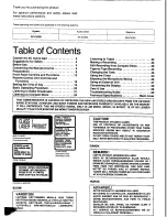 Preview for 2 page of Panasonic SC-CH350 Operating Instructions Manual