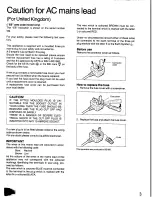 Preview for 3 page of Panasonic SC-CH350 Operating Instructions Manual