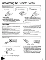 Preview for 5 page of Panasonic SC-CH350 Operating Instructions Manual