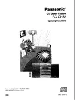 Panasonic SC-CH52 Operating Instructions Manual preview