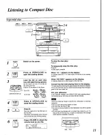 Preview for 11 page of Panasonic SC-CH52 Operating Instructions Manual