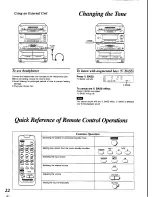 Preview for 22 page of Panasonic SC-CH52 Operating Instructions Manual