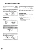 Preview for 24 page of Panasonic SC-CH52 Operating Instructions Manual