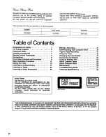 Preview for 2 page of Panasonic SC-CH55 Operating Instructions Manual