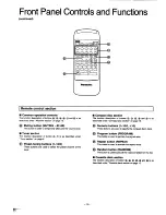 Preview for 14 page of Panasonic SC-CH55 Operating Instructions Manual