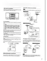 Предварительный просмотр 7 страницы Panasonic SC-CH64M Operating Instructions Manual