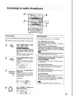 Предварительный просмотр 11 страницы Panasonic SC-CH64M Operating Instructions Manual