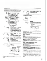 Предварительный просмотр 13 страницы Panasonic SC-CH64M Operating Instructions Manual