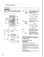 Предварительный просмотр 18 страницы Panasonic SC-CH64M Operating Instructions Manual