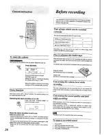 Предварительный просмотр 26 страницы Panasonic SC-CH64M Operating Instructions Manual