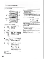 Предварительный просмотр 30 страницы Panasonic SC-CH64M Operating Instructions Manual