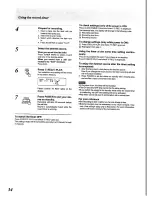 Предварительный просмотр 34 страницы Panasonic SC-CH64M Operating Instructions Manual