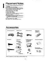 Preview for 4 page of Panasonic SC-CH7 Operating Instructions Manual