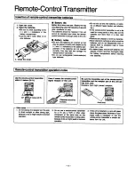 Preview for 5 page of Panasonic SC-CH7 Operating Instructions Manual