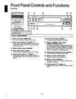 Preview for 14 page of Panasonic SC-CH7 Operating Instructions Manual