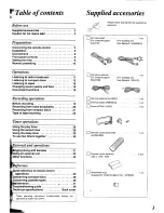 Preview for 3 page of Panasonic SC-CH74 Operating Instructions Manual