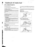 Preview for 4 page of Panasonic SC-CH74 Operating Instructions Manual