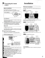 Preview for 5 page of Panasonic SC-CH74 Operating Instructions Manual