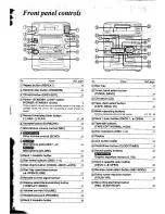 Preview for 8 page of Panasonic SC-CH74 Operating Instructions Manual