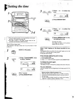 Preview for 9 page of Panasonic SC-CH74 Operating Instructions Manual