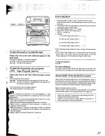 Preview for 17 page of Panasonic SC-CH74 Operating Instructions Manual