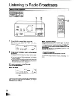 Предварительный просмотр 26 страницы Panasonic SC-CH750 Operating Instructions Manual