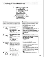 Preview for 11 page of Panasonic SC-CH84M Operating Instructions Manual