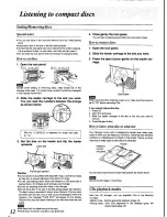 Preview for 12 page of Panasonic SC-CH84M Operating Instructions Manual