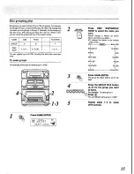 Preview for 15 page of Panasonic SC-CH84M Operating Instructions Manual