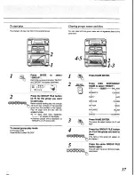 Preview for 17 page of Panasonic SC-CH84M Operating Instructions Manual