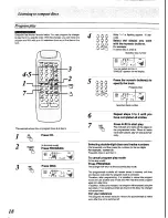 Preview for 18 page of Panasonic SC-CH84M Operating Instructions Manual